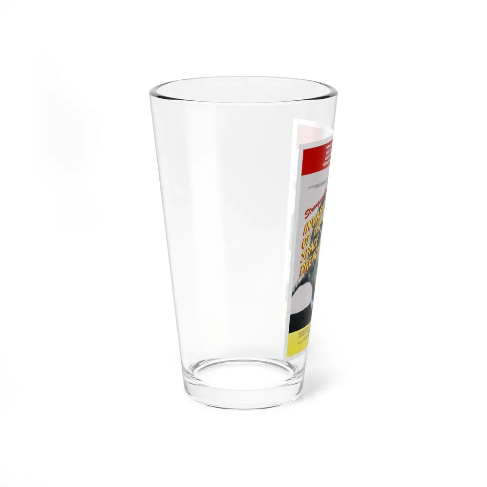 INVASION OF THE SPACE PREACHERS 1990 Movie Poster - Pint Glass 16oz - Go Mug Yourself