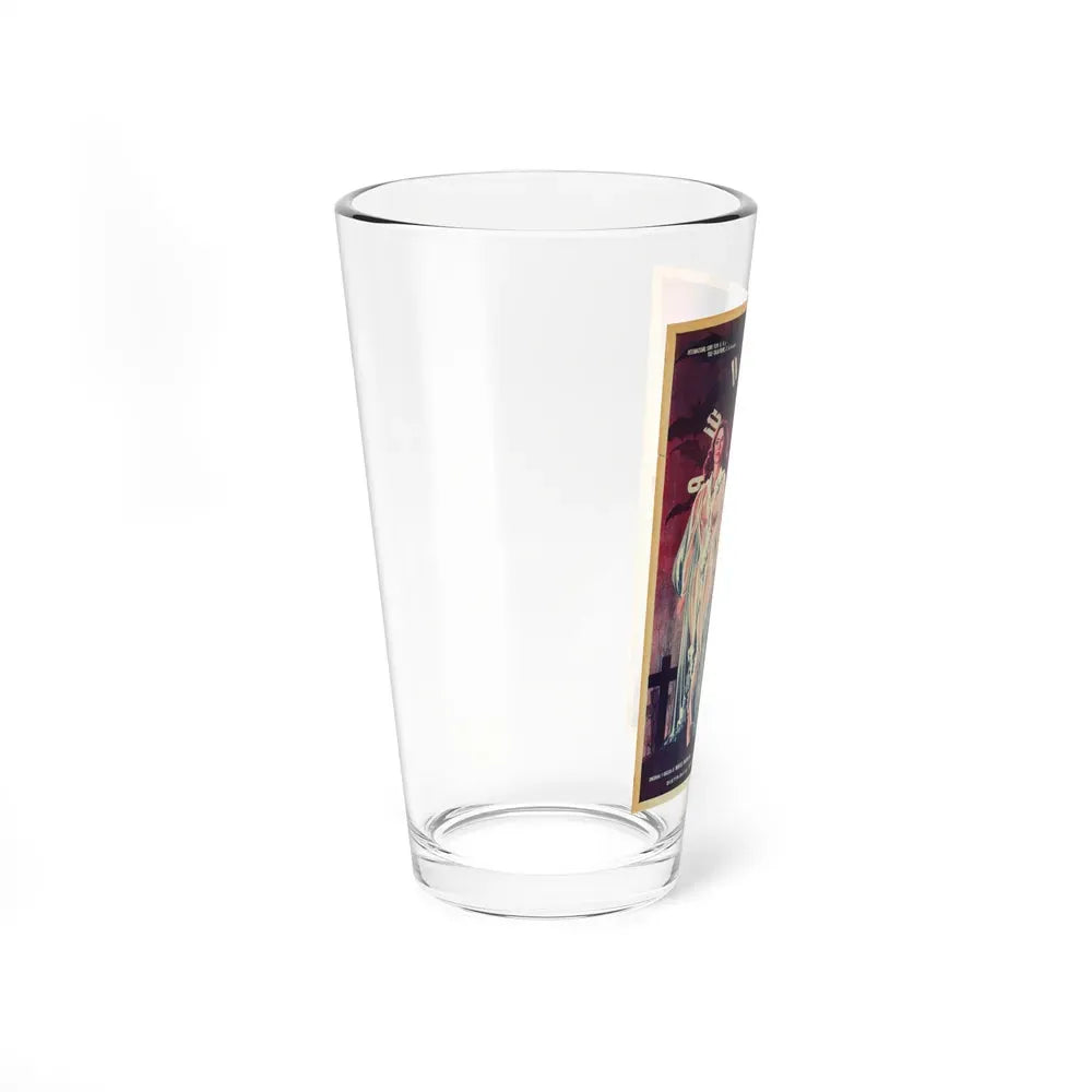 INVASION OF THE VAMPIRES 1963 Movie Poster - Pint Glass 16oz - Go Mug Yourself