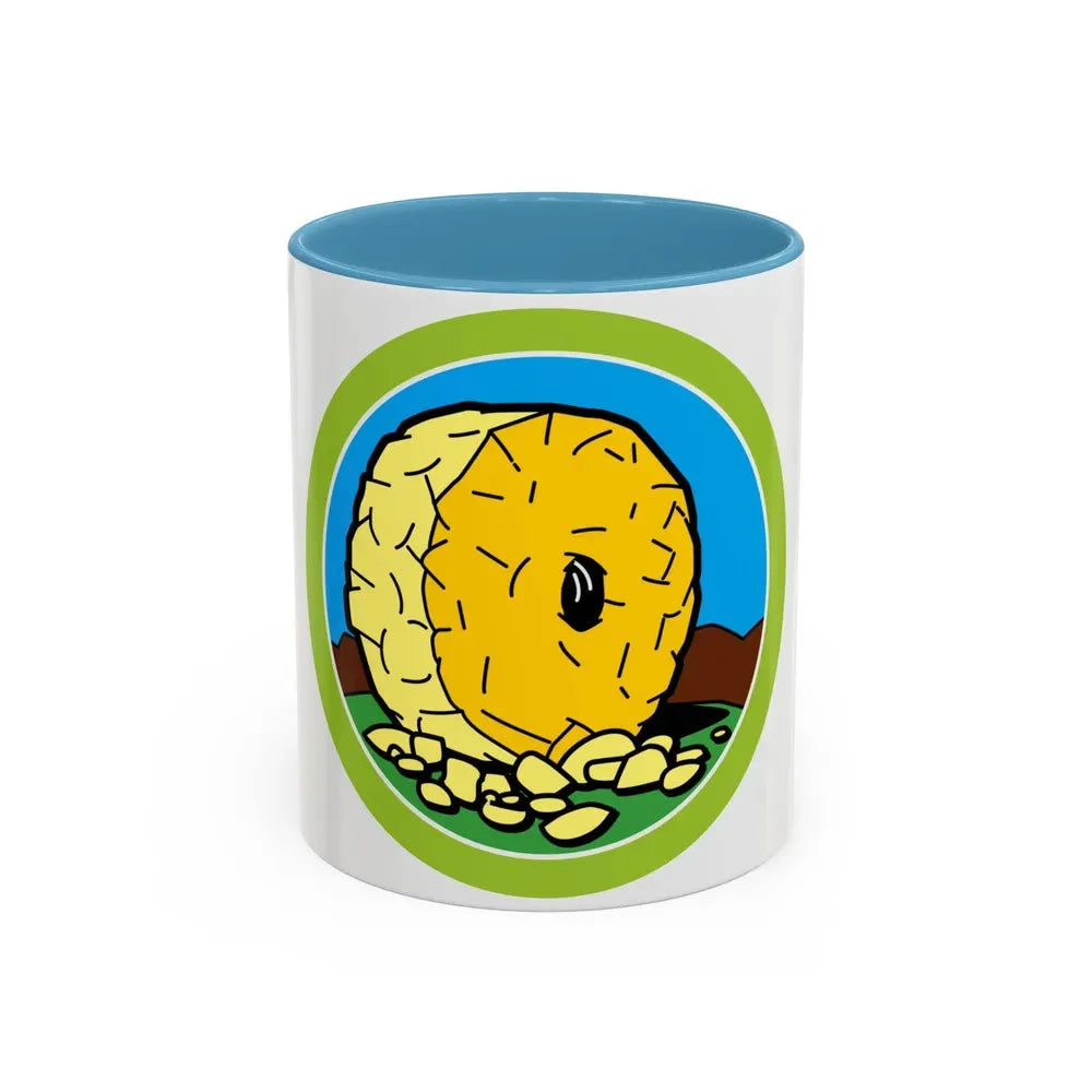 Inventing (Boy Scout Merit Badge) Accent Coffee Mug 11oz Light Blue - Go Mug Yourself