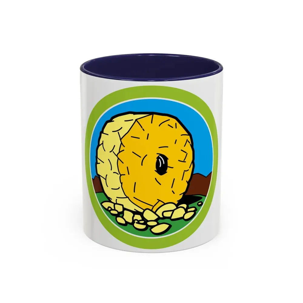 Inventing (Boy Scout Merit Badge) Accent Coffee Mug 11oz Navy - Go Mug Yourself