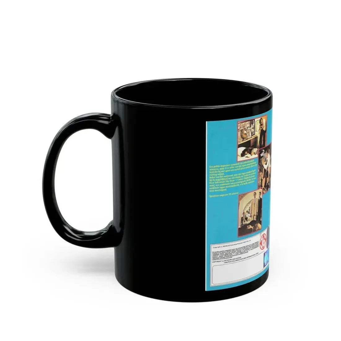 INVESTIGATION OF A CITIZEN ABOVE SUSPICION (VHS COVER) - Black Coffee Mug - Go Mug Yourself