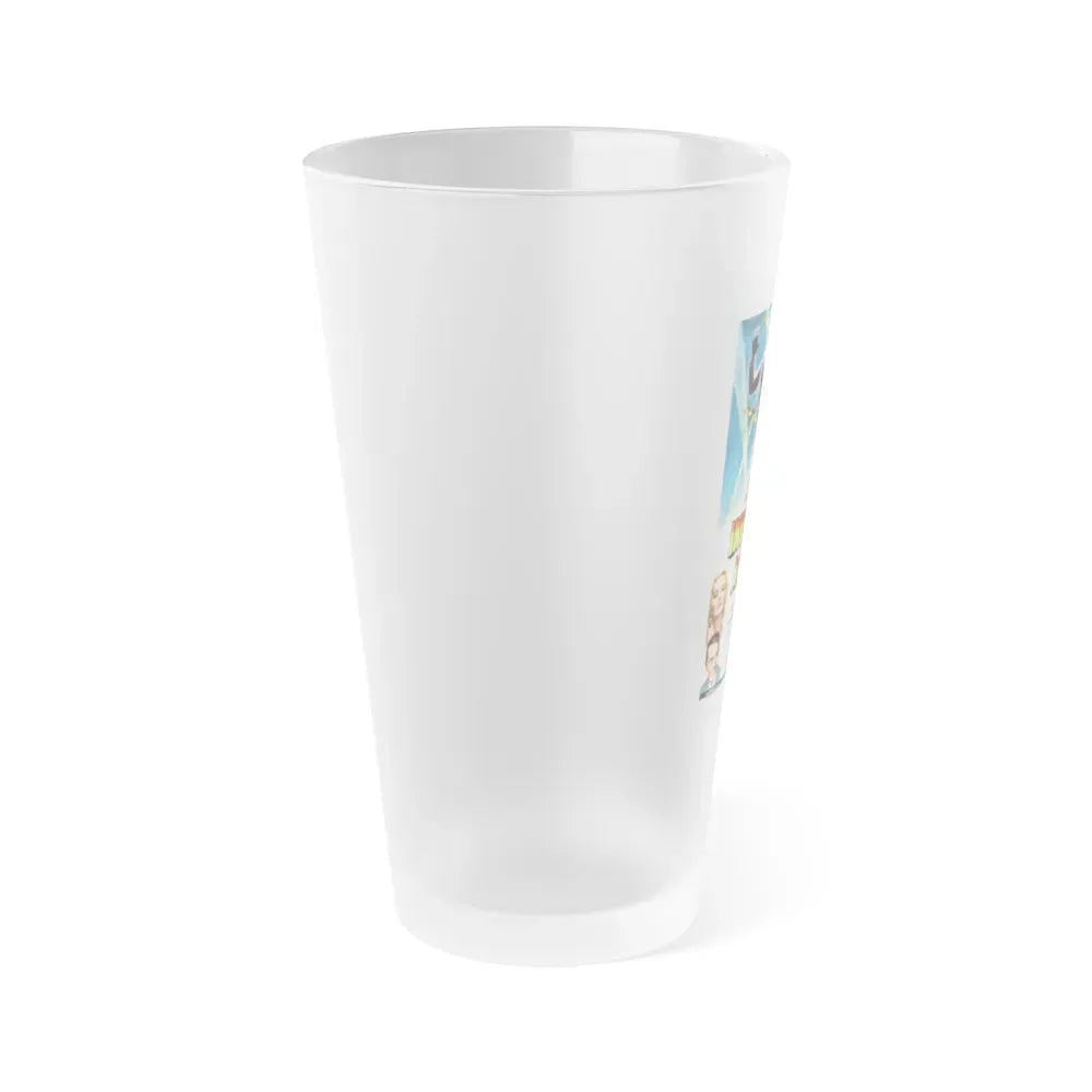 INVISIBLE AGENT 1942 Movie Poster - Frosted Pint Glass 16oz - Go Mug Yourself