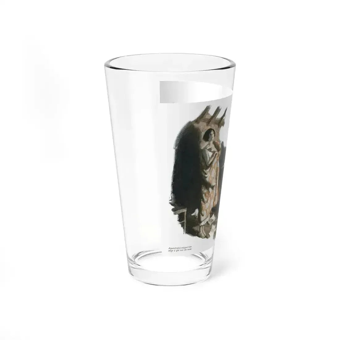 Invisible Cords (1), McCalls magazine, November 1925 - Pint Glass 16oz - Go Mug Yourself