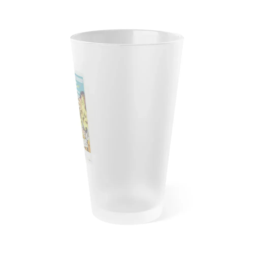 INVISIBLE INVADERS 1959 Movie Poster - Frosted Pint Glass 16oz - Go Mug Yourself