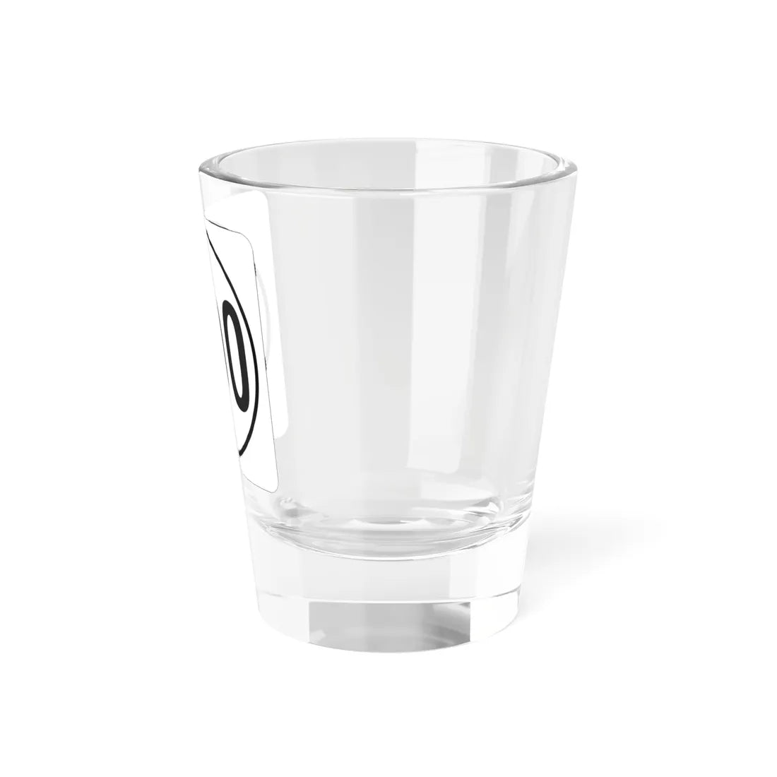 Iowa 000 1948 template (Iowa) (Road Sign) Shot Glass 1.5oz - Go Mug Yourself