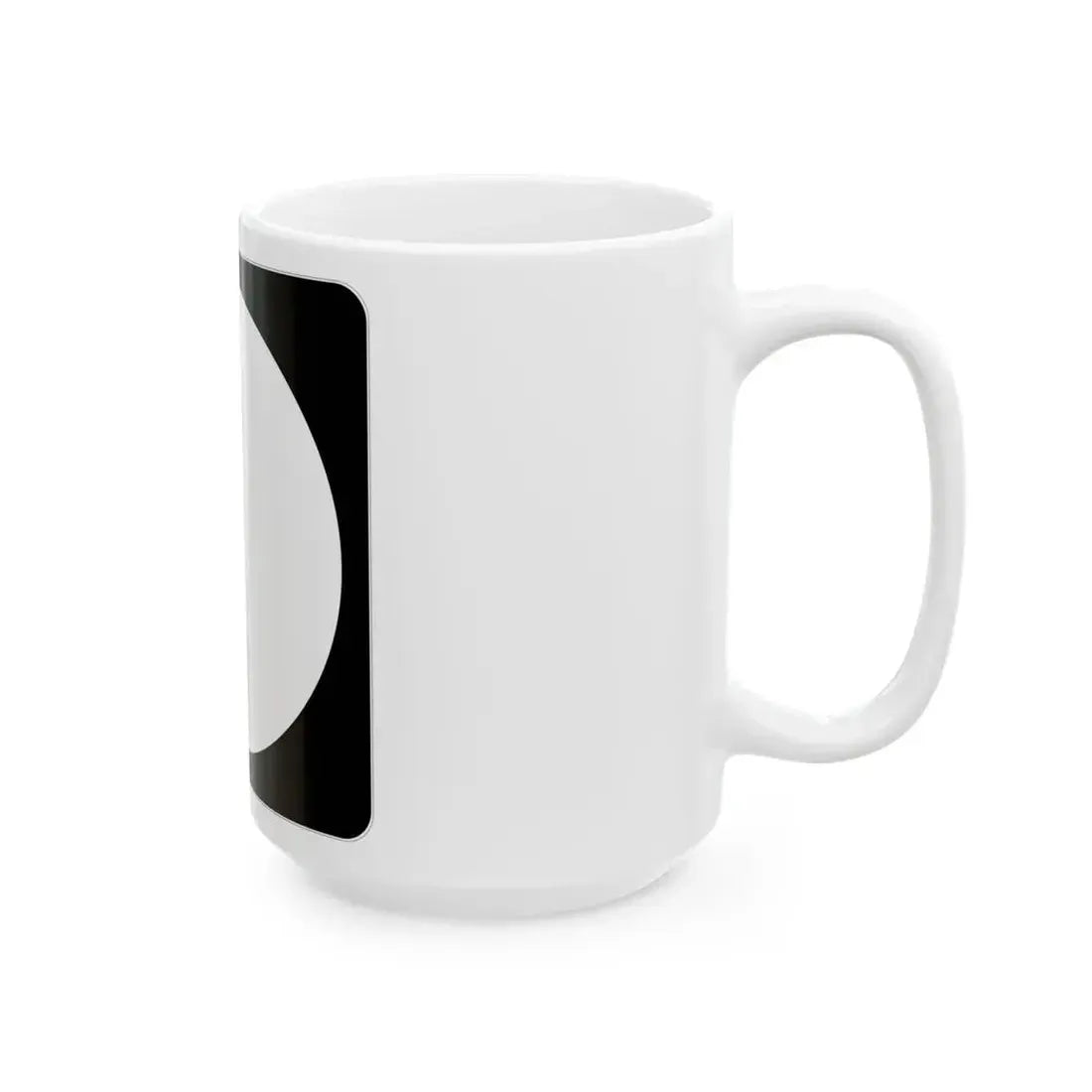 Iowa 1 (Iowa) (Road Sign) White Coffee Mug - Go Mug Yourself