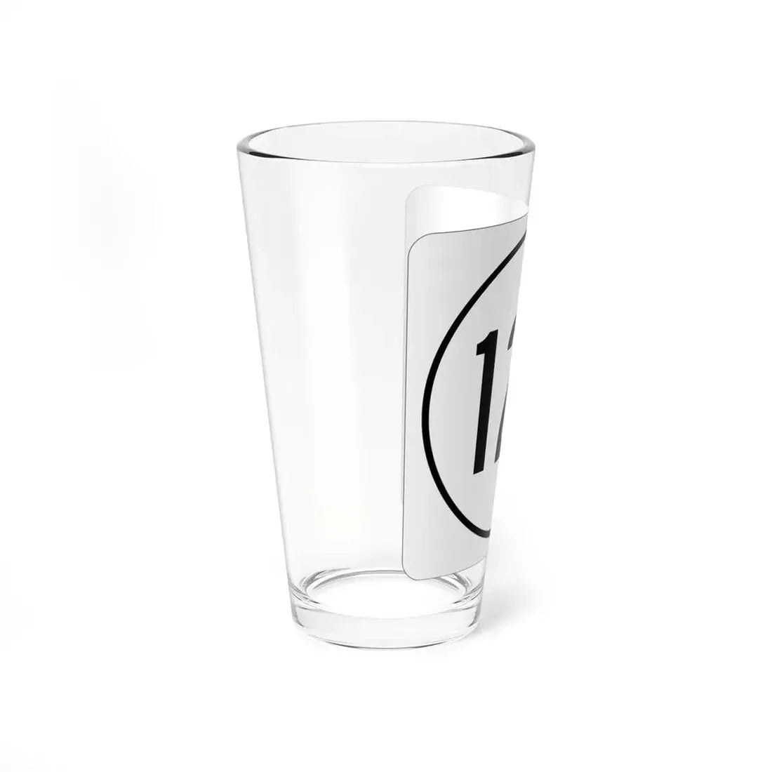 Iowa 122 1948 (Iowa) (Road Sign) Pint Glss 16oz - Go Mug Yourself