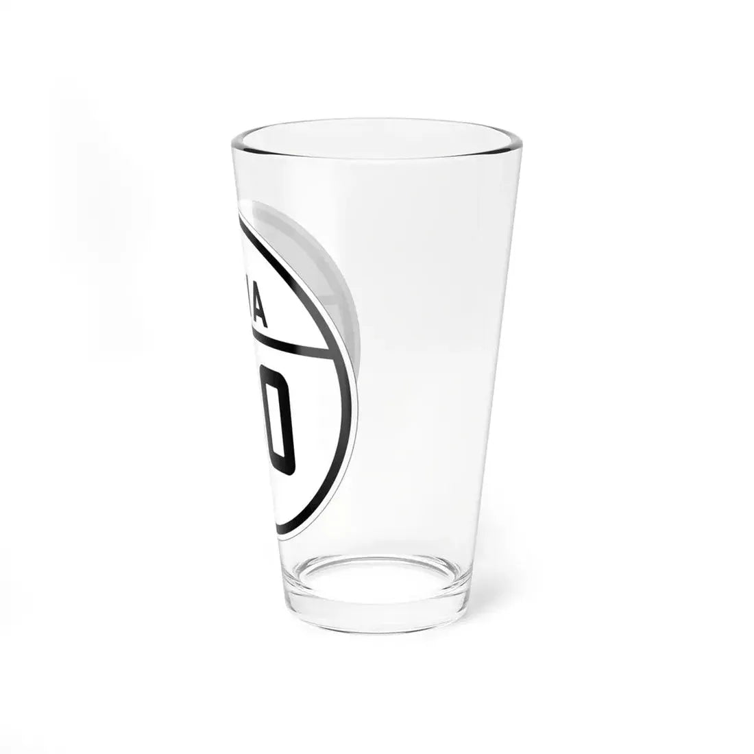 Iowa 140 1926 (Iowa) (Road Sign) Pint Glss 16oz - Go Mug Yourself