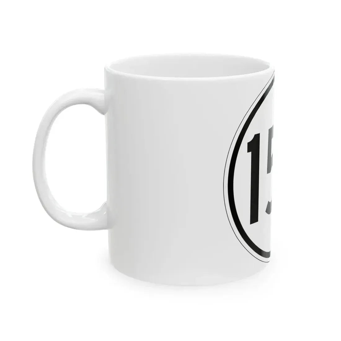 Iowa 150 1950 (Iowa) (Road Sign) White Coffee Mug - Go Mug Yourself