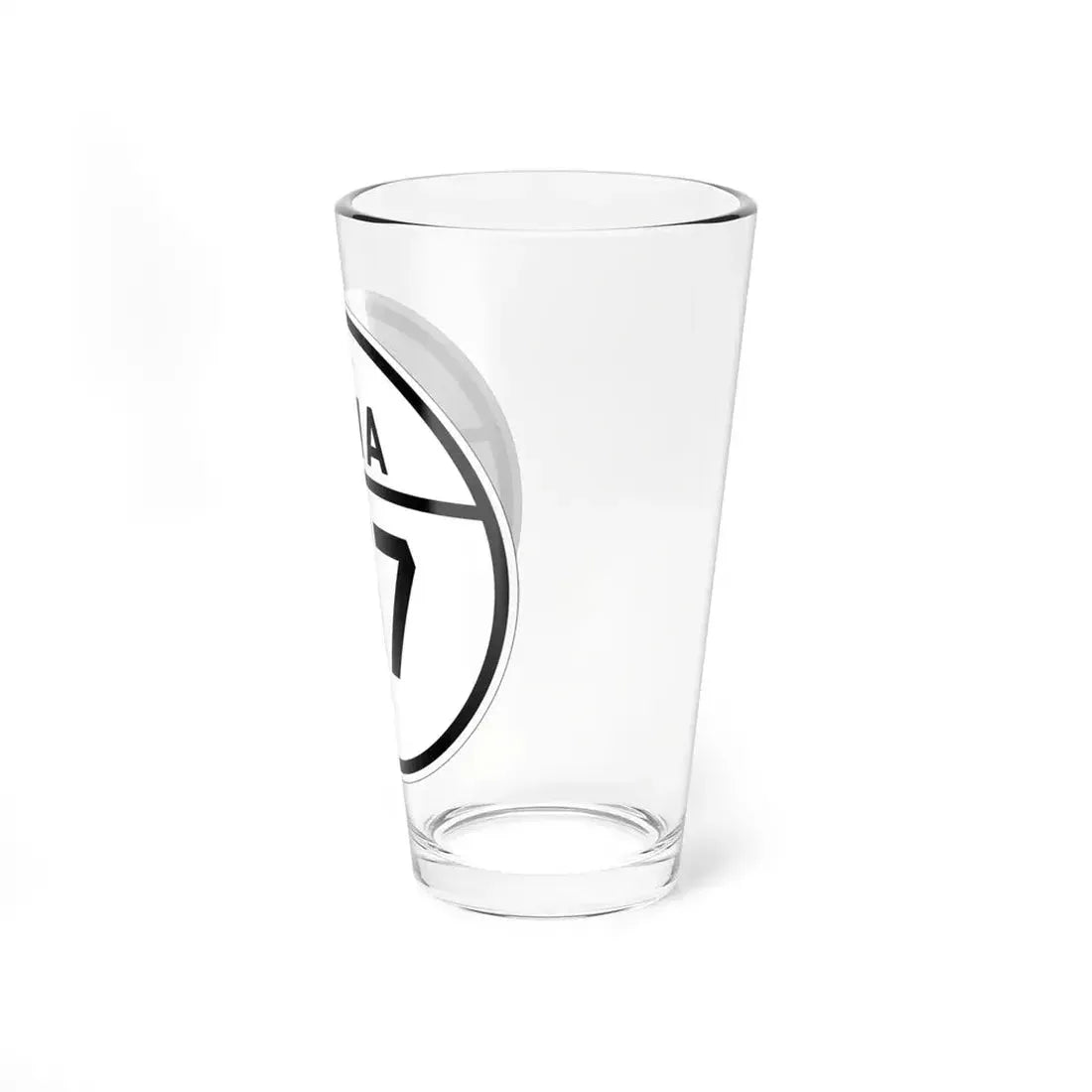 Iowa 157 1926 (Iowa) (Road Sign) Pint Glass 16oz - Go Mug Yourself