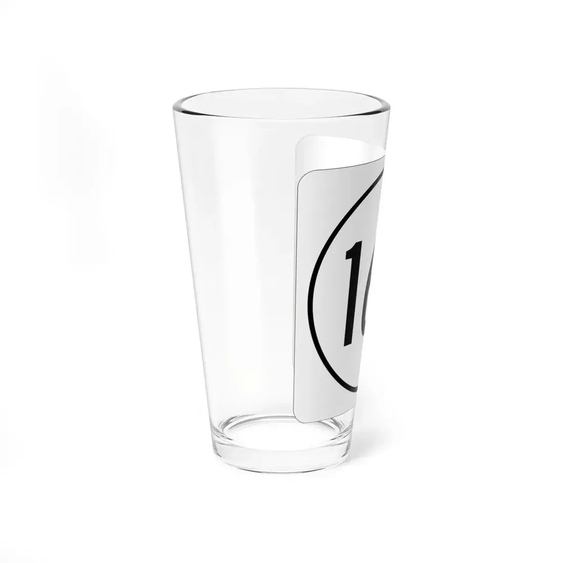 Iowa 165 1948 (Iowa) (Road Sign) Pint Glss 16oz - Go Mug Yourself