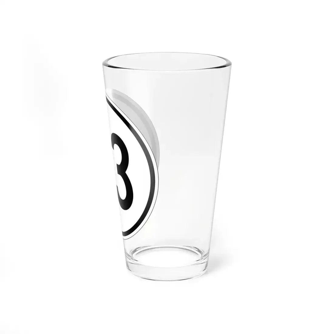 Iowa 33 1950 (Iowa) (Road Sign) Pint Glss 16oz - Go Mug Yourself