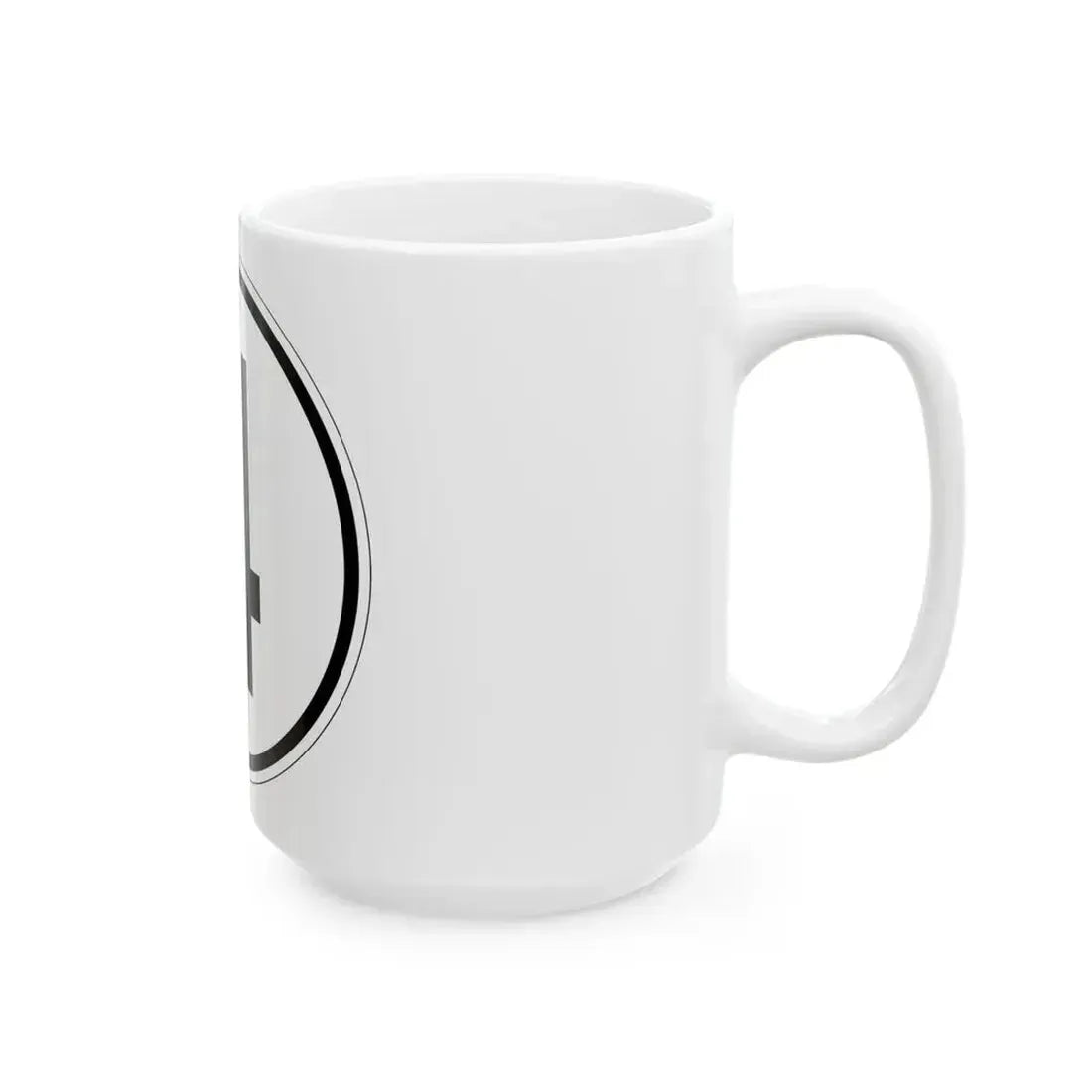 Iowa 4 1950 (Iowa) (Road Sign) White Coffee Mug - Go Mug Yourself
