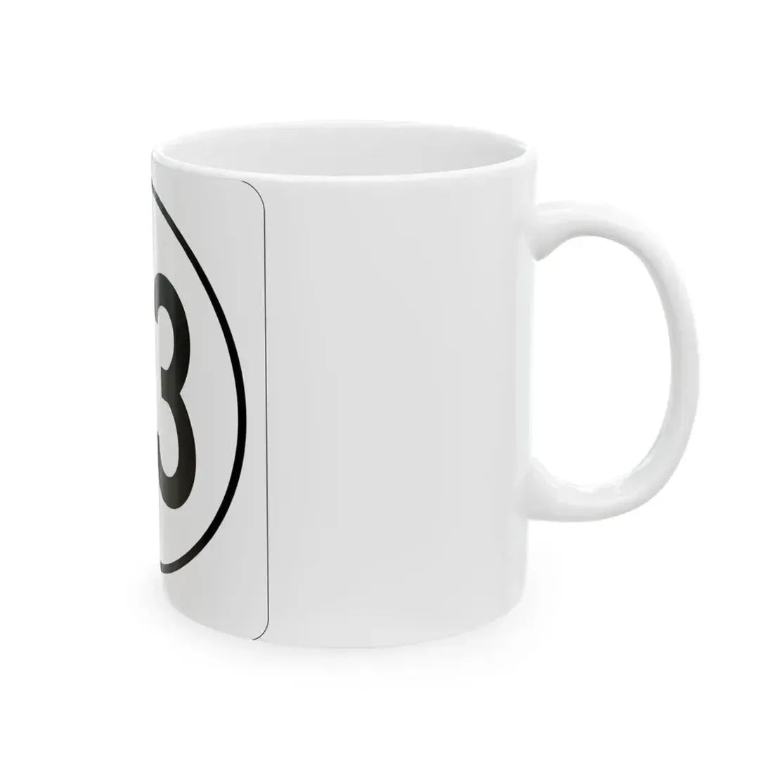 Iowa 53 1948 (Iowa) (Road Sign) White Coffee Mug - Go Mug Yourself
