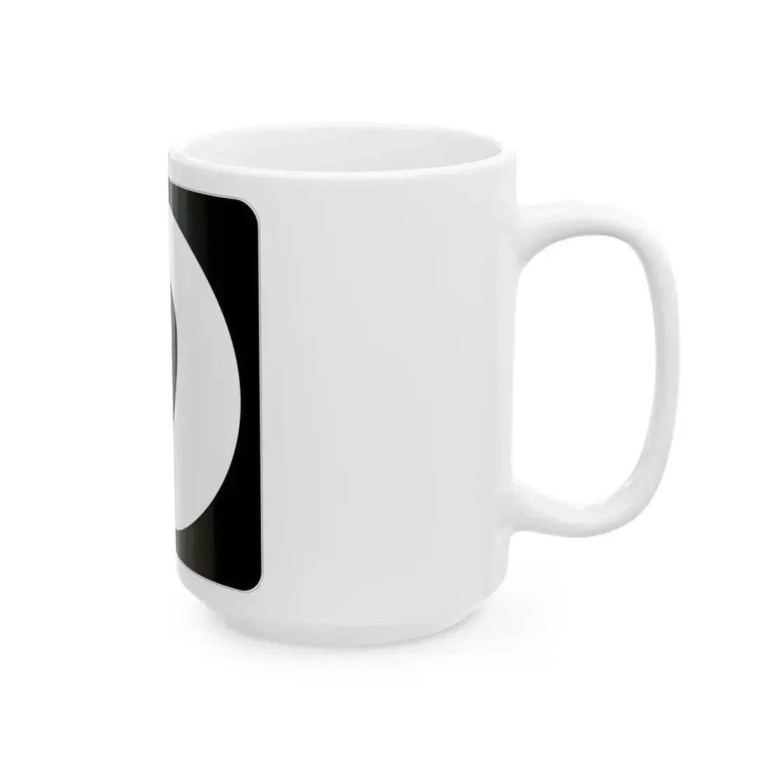 Iowa 9 (Iowa) (Road Sign) White Coffee Mug - Go Mug Yourself
