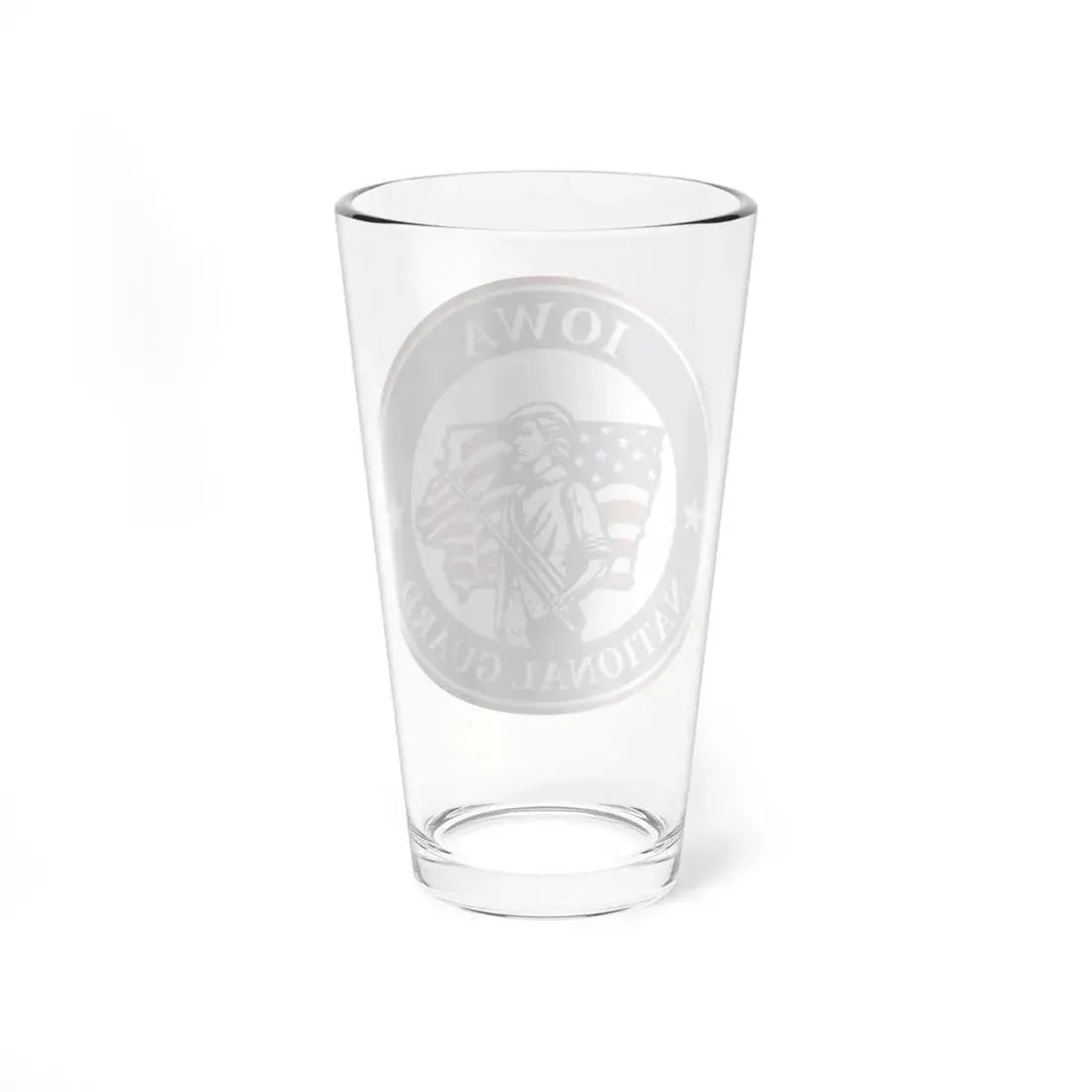 Iowa National Guard - Pint Glass 16oz - Go Mug Yourself