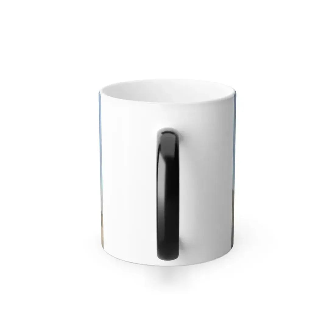 Ippolito Caffi (1809-1866) Rome, a View of Saint Peter's Basilica and Square with Crowds Awaiting a Papa-0 - Color Changing Mug 11oz - Go Mug Yourself