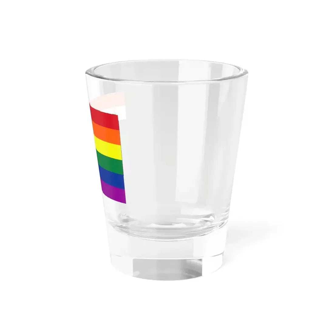 Iraq Rainbow Flag 2004-2008 (Iraq) Shot Glass 1.5oz - Go Mug Yourself