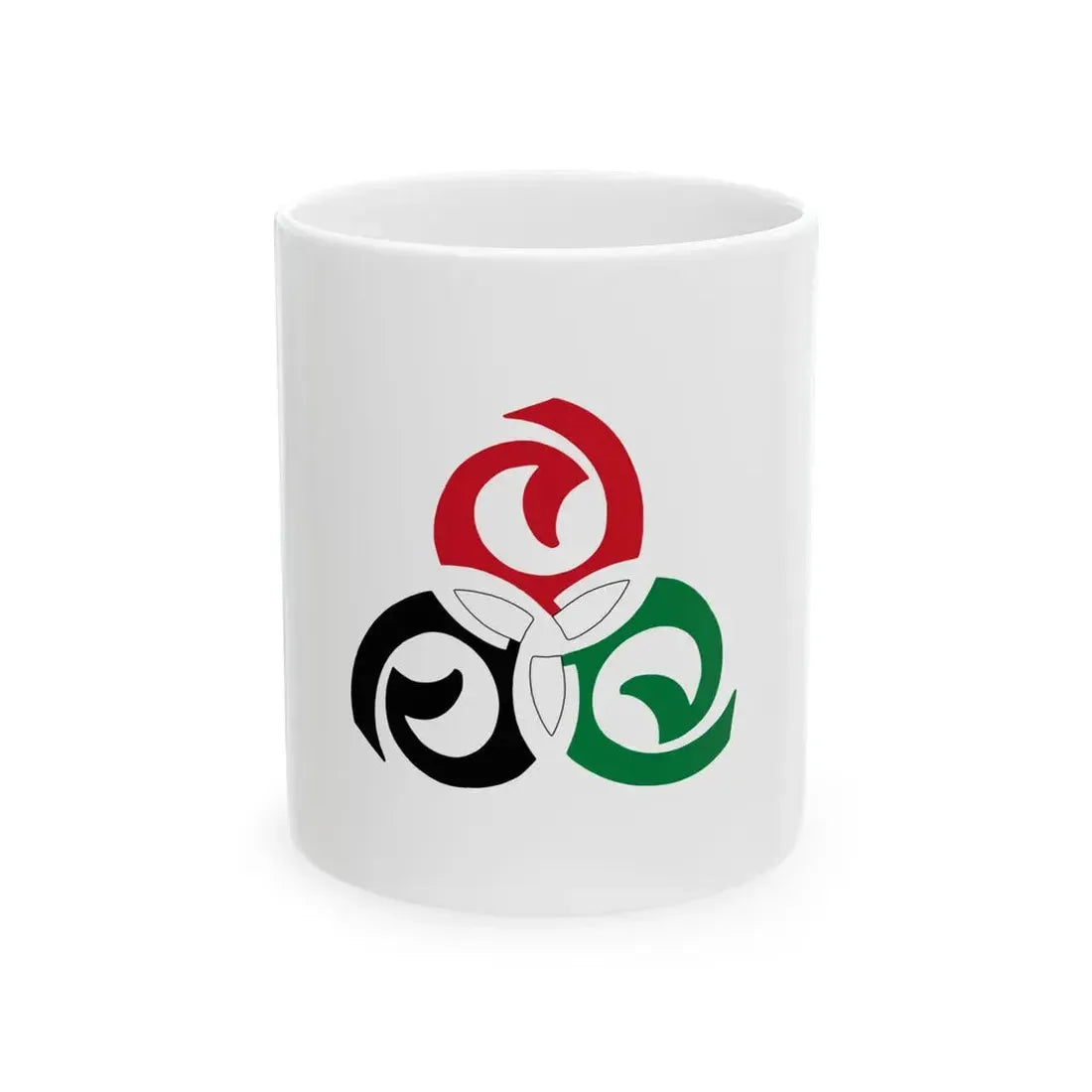 Iraqi National Congress flag (Iraq) White Coffee Mug 11oz - Go Mug Yourself