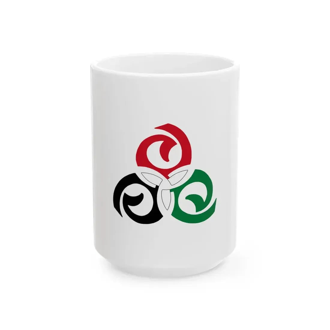 Iraqi National Congress flag (Iraq) White Coffee Mug 15oz - Go Mug Yourself