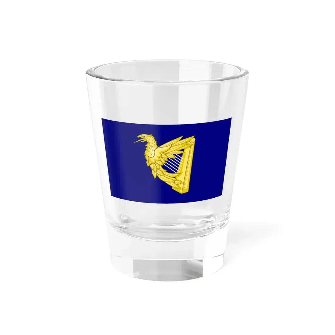 Ireland Eagle Harp Flag (Ireland) Shot Glass 1.5oz 1.5oz - Go Mug Yourself