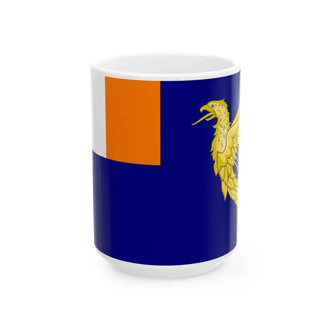 Ireland Ensign (Ireland) White Coffee Mug 15oz - Go Mug Yourself