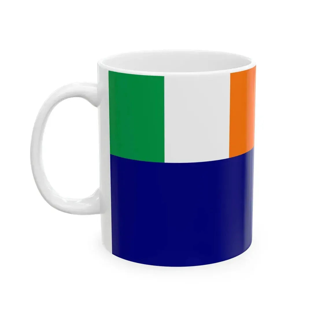 Ireland Ensign (Ireland) White Coffee Mug - Go Mug Yourself