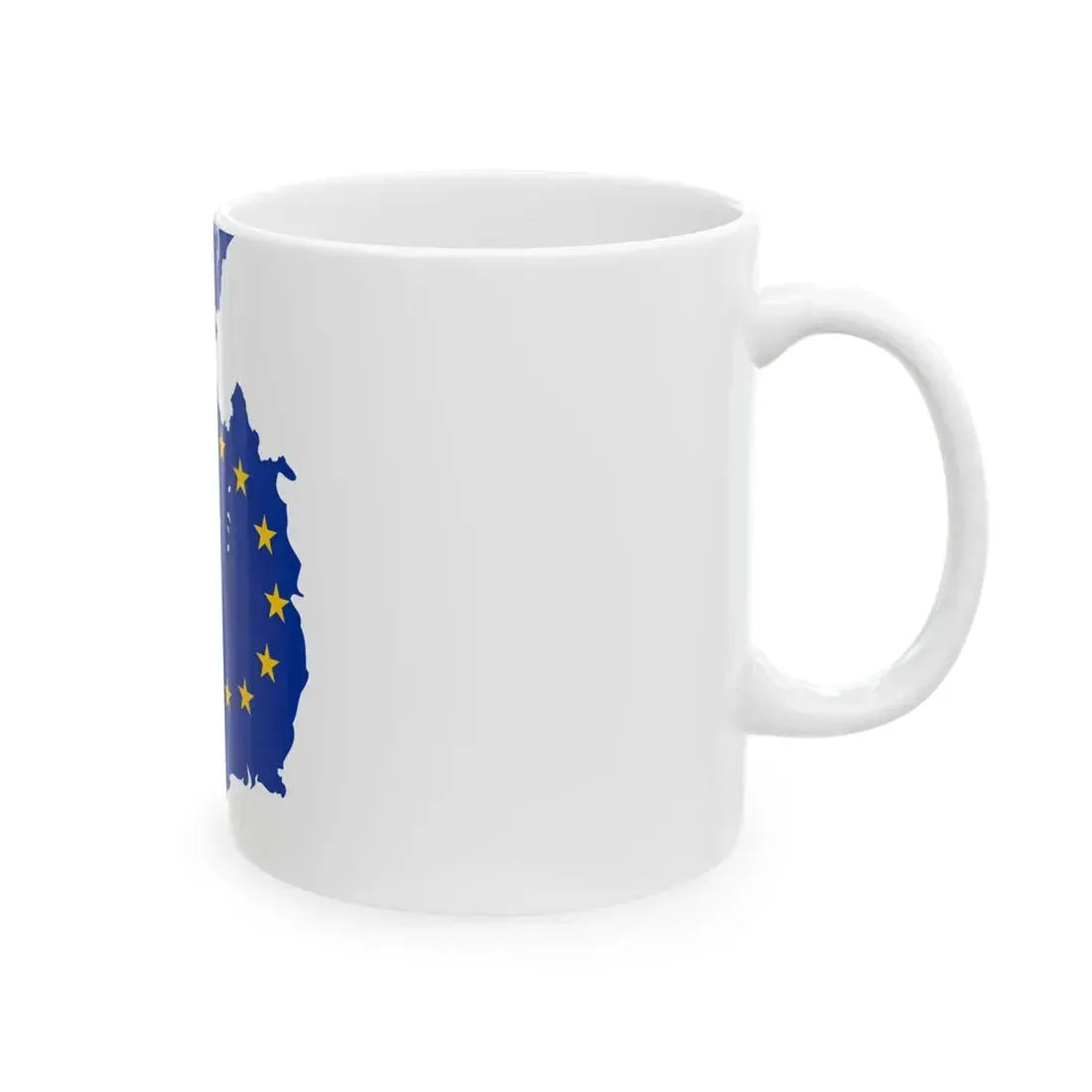 Ireland EU (Ireland) White Coffee Mug - Go Mug Yourself
