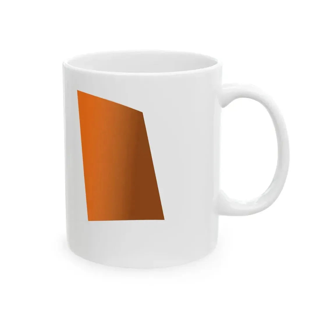 Ireland Flag - iconic waving (Ireland) White Coffee Mug - Go Mug Yourself