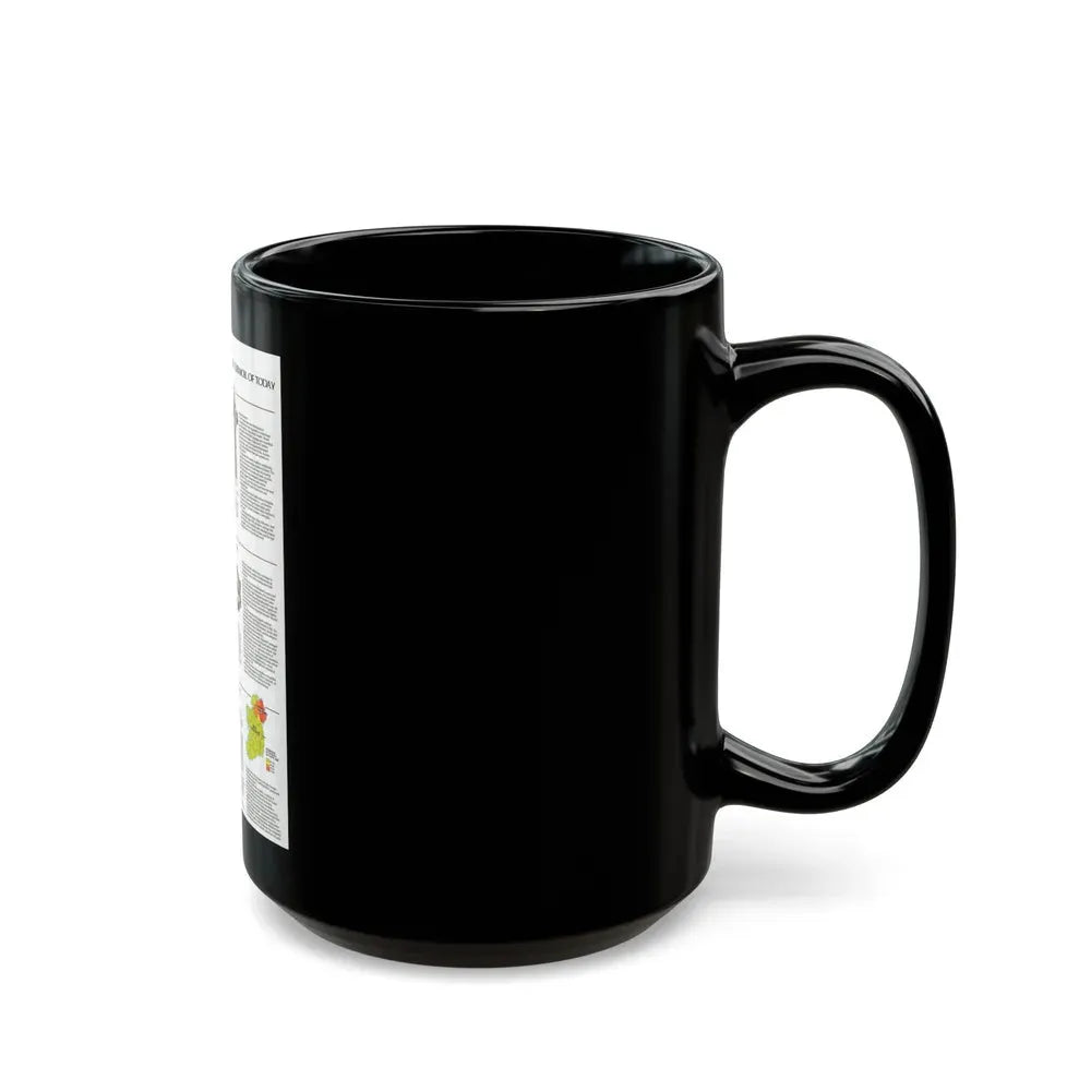 Ireland - Historic Pre-Christian to the Modern Day (1981) (Map) Black Coffee Mug - Go Mug Yourself