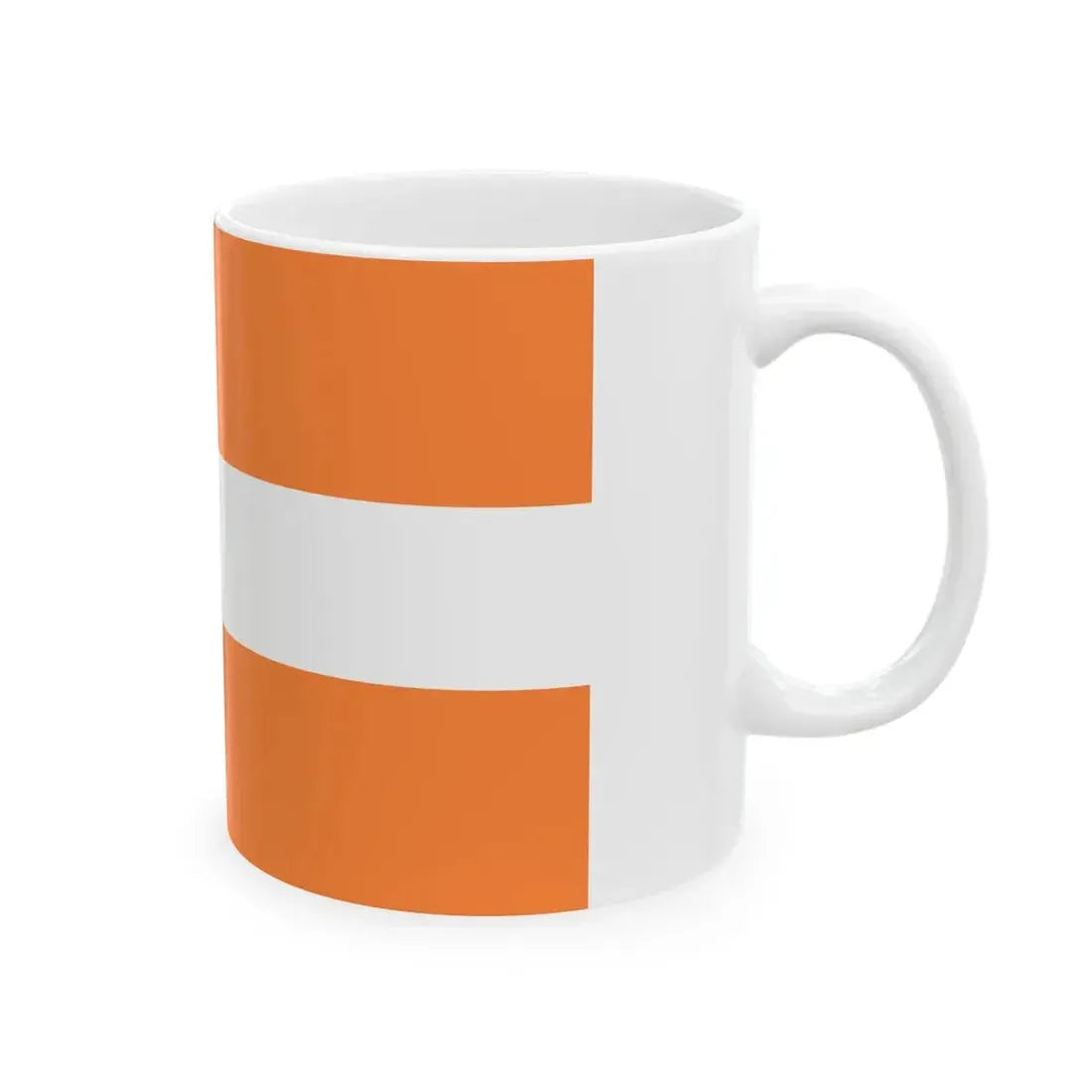 Ireland Nordic flag proposal (Ireland) White Coffee Mug - Go Mug Yourself