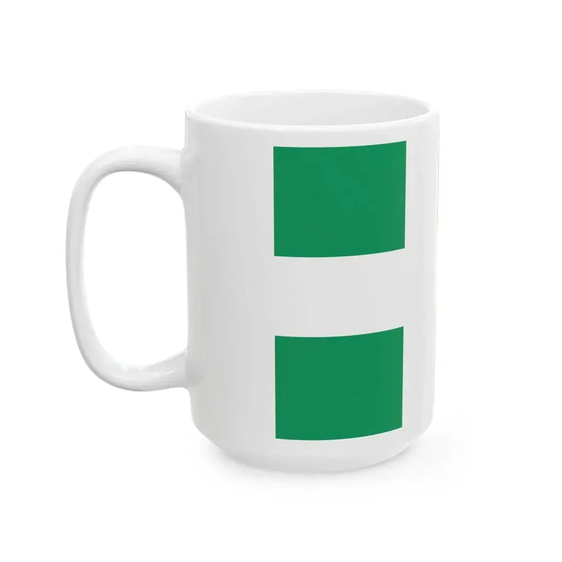 Ireland Nordic flag proposal (Ireland) White Coffee Mug - Go Mug Yourself