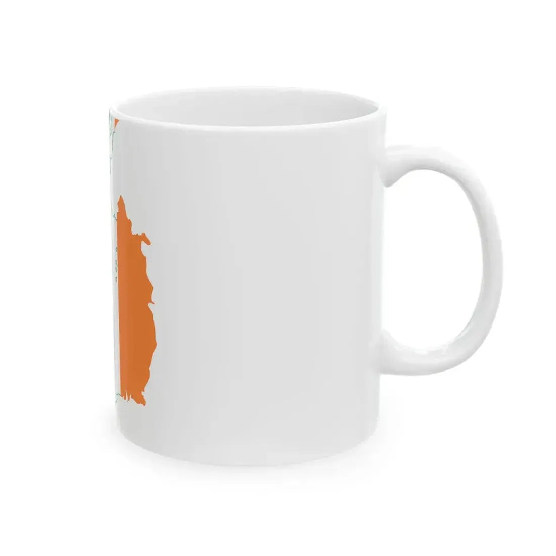 Ireland stub (Ireland) White Coffee Mug - Go Mug Yourself