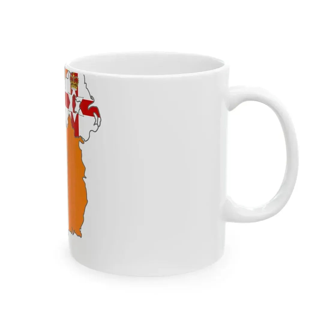 Ireland stub2 (Ireland) White Coffee Mug - Go Mug Yourself