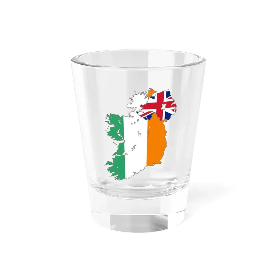 Ireland stub3 (Ireland) Shot Glass 1.5oz 1.5oz - Go Mug Yourself