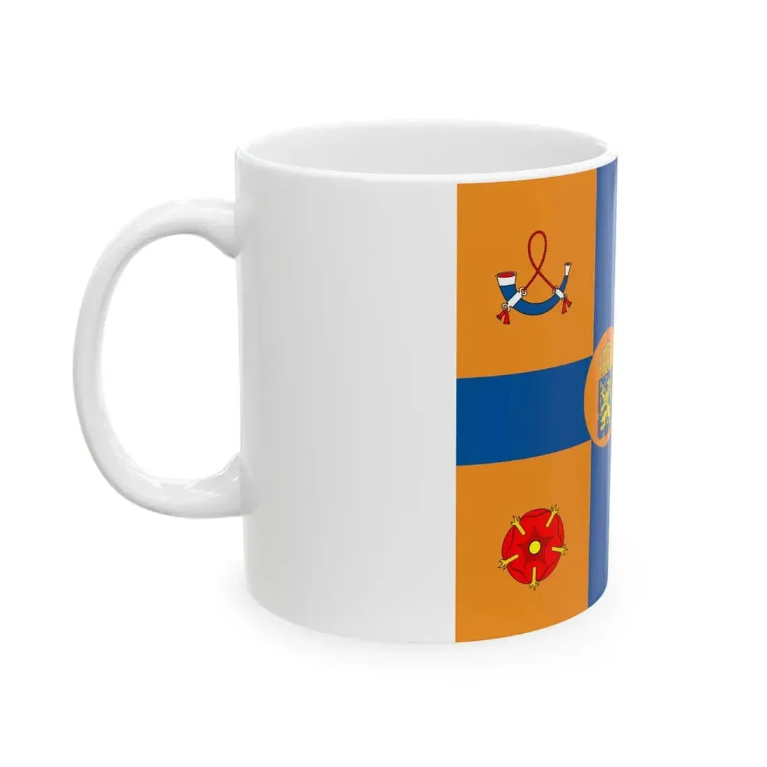 Irene Margriet en Christina vlag (Netherlands) White Coffee Mug - Go Mug Yourself
