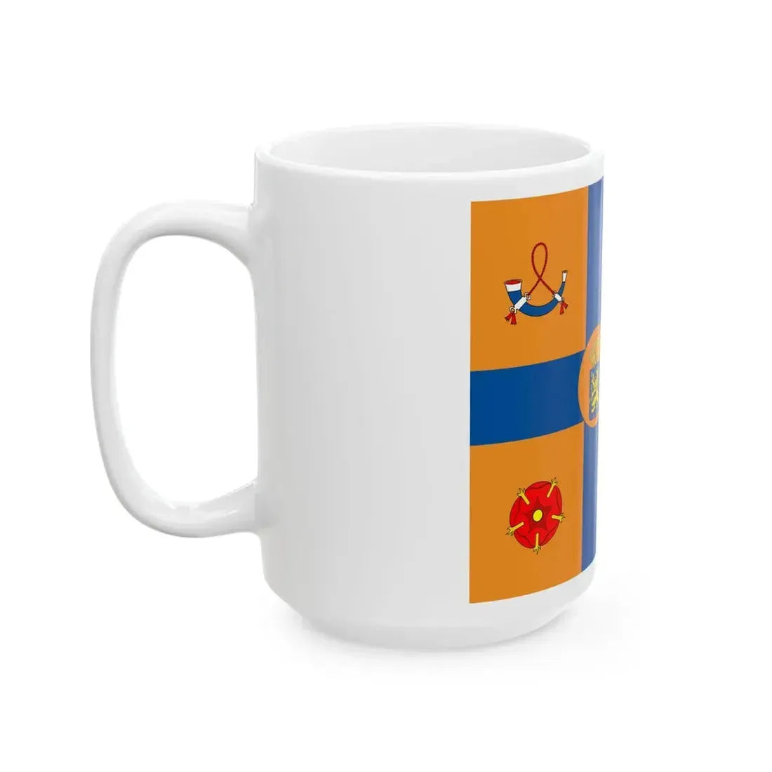 Irene Margriet en Christina vlag (Netherlands) White Coffee Mug - Go Mug Yourself