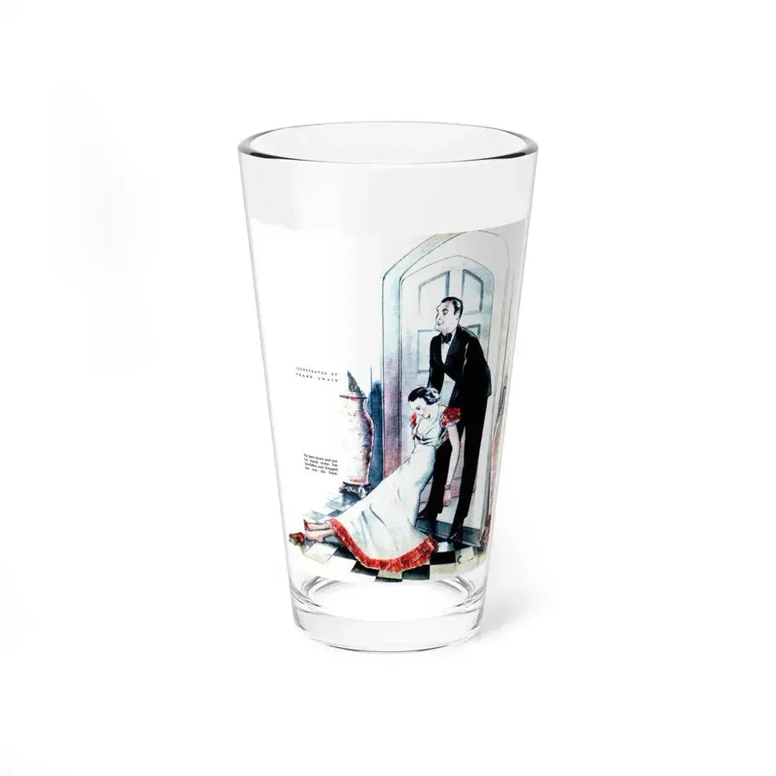 Irene The Stubborn Girl, Liberty magazine, May 18, 1935 - Pint Glass 16oz 16oz - Go Mug Yourself