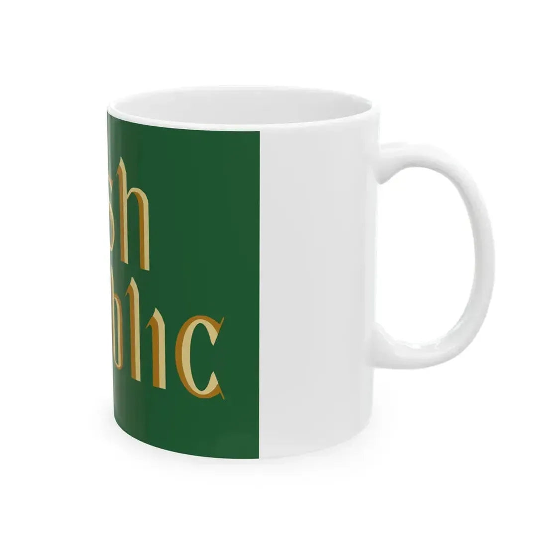 Irish Republic Flag (Ireland) White Coffee Mug - Go Mug Yourself