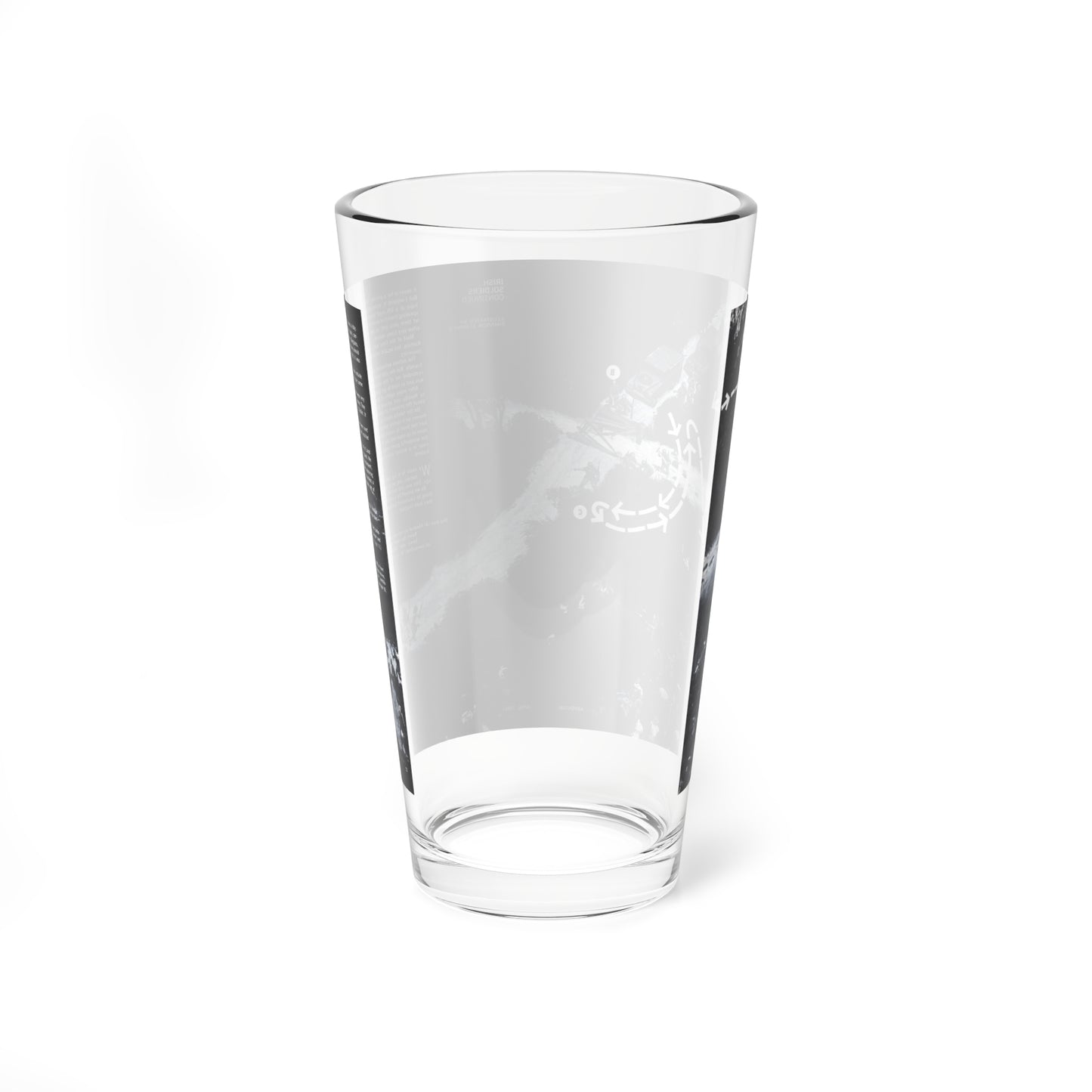 Irish Soldiers Never Say Die, Adventure, April 1965 - Pint Glass 16oz-Go Mug Yourself