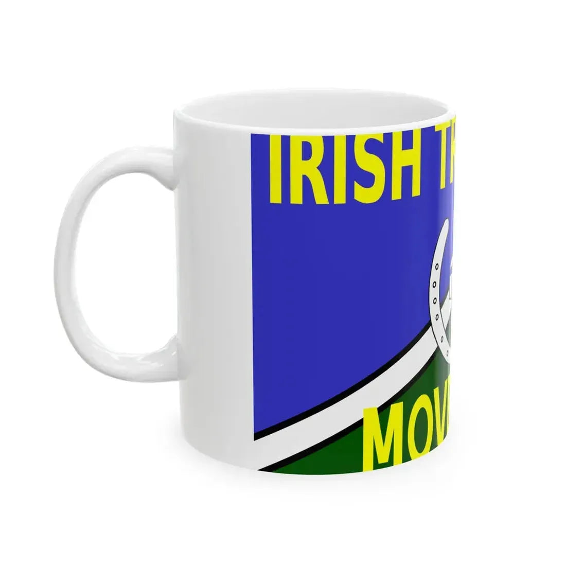 Irish Traveller Movement flag (Ireland) White Coffee Mug - Go Mug Yourself