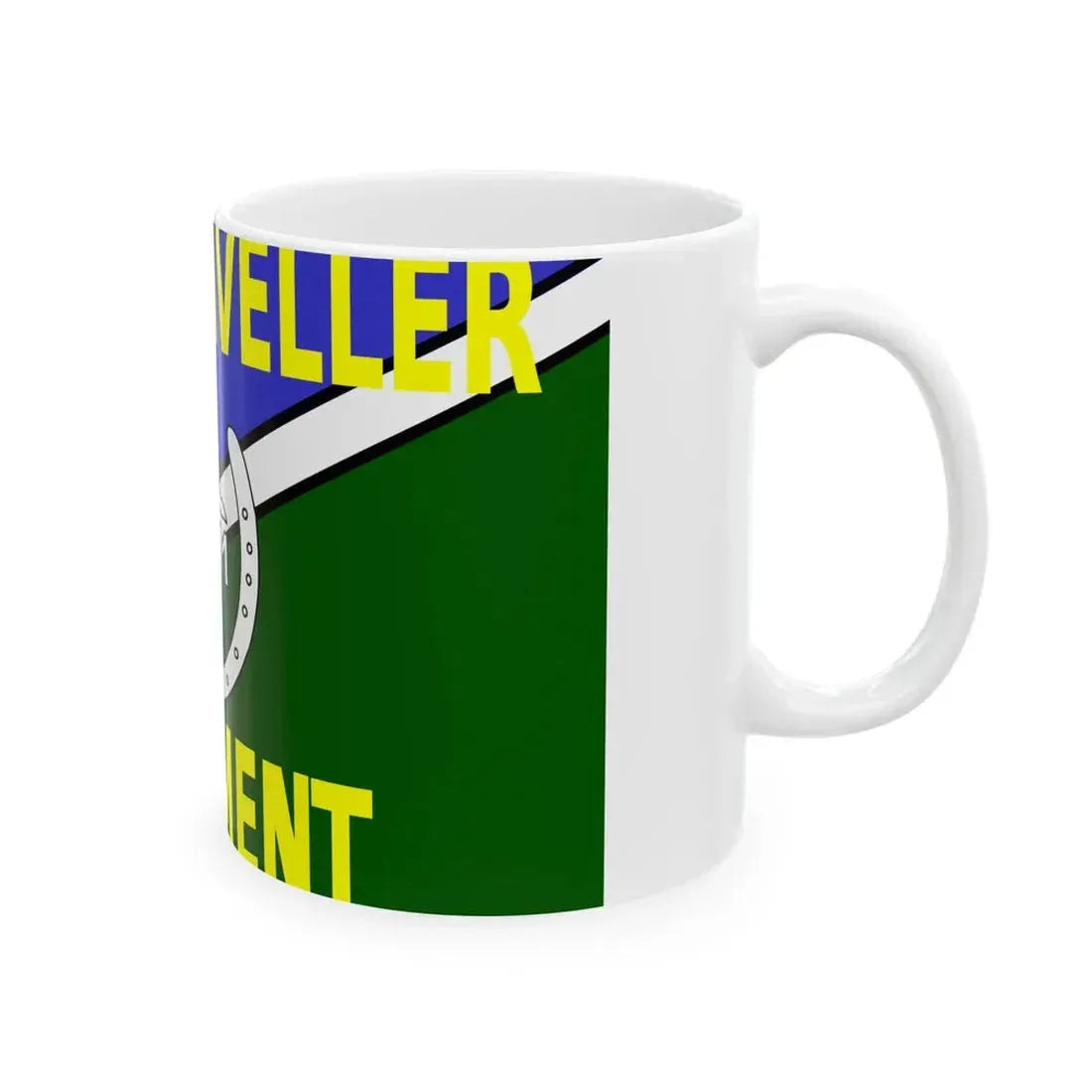 Irish Traveller Movement flag (Ireland) White Coffee Mug - Go Mug Yourself