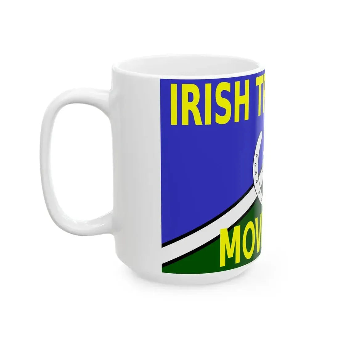 Irish Traveller Movement flag (Ireland) White Coffee Mug - Go Mug Yourself