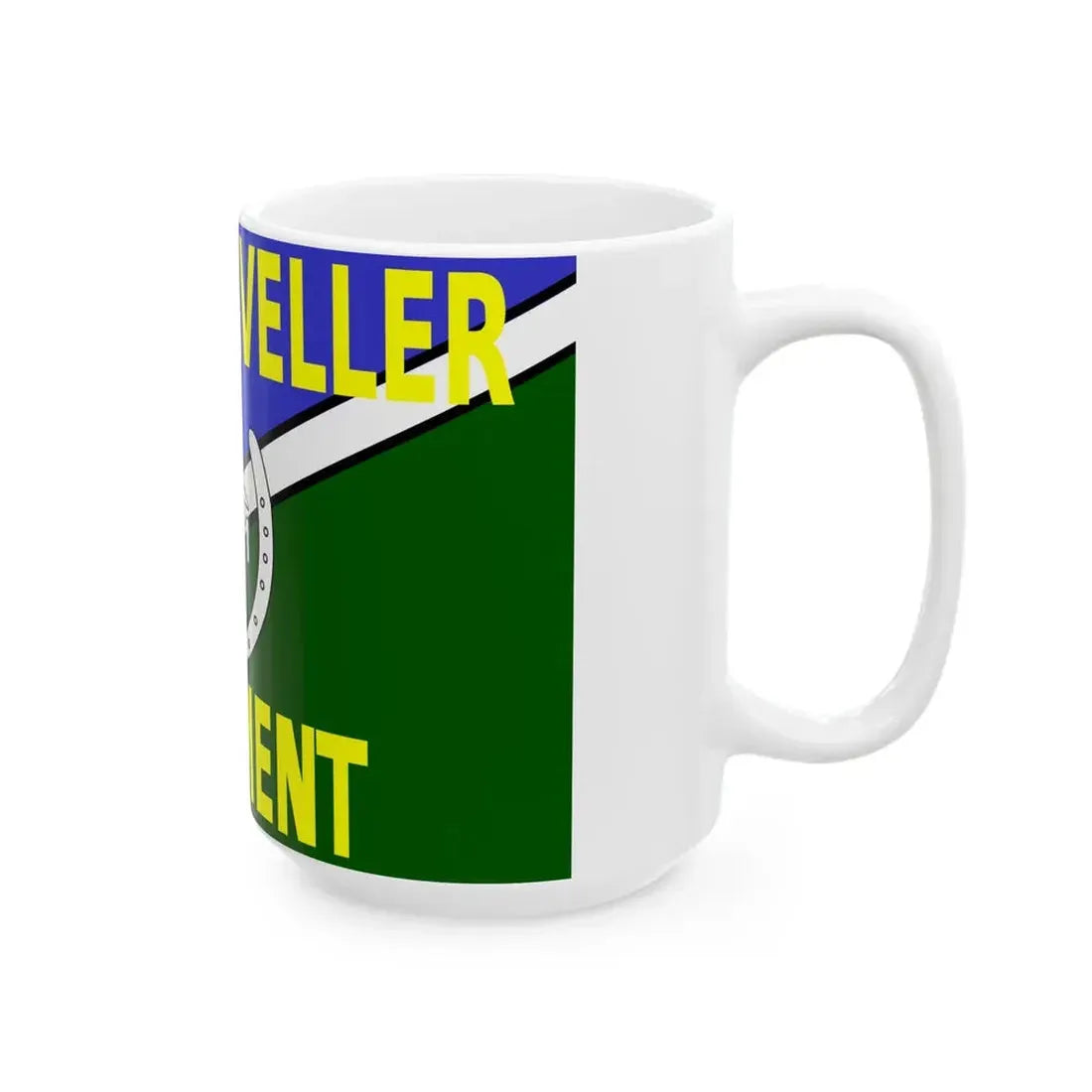 Irish Traveller Movement flag (Ireland) White Coffee Mug - Go Mug Yourself