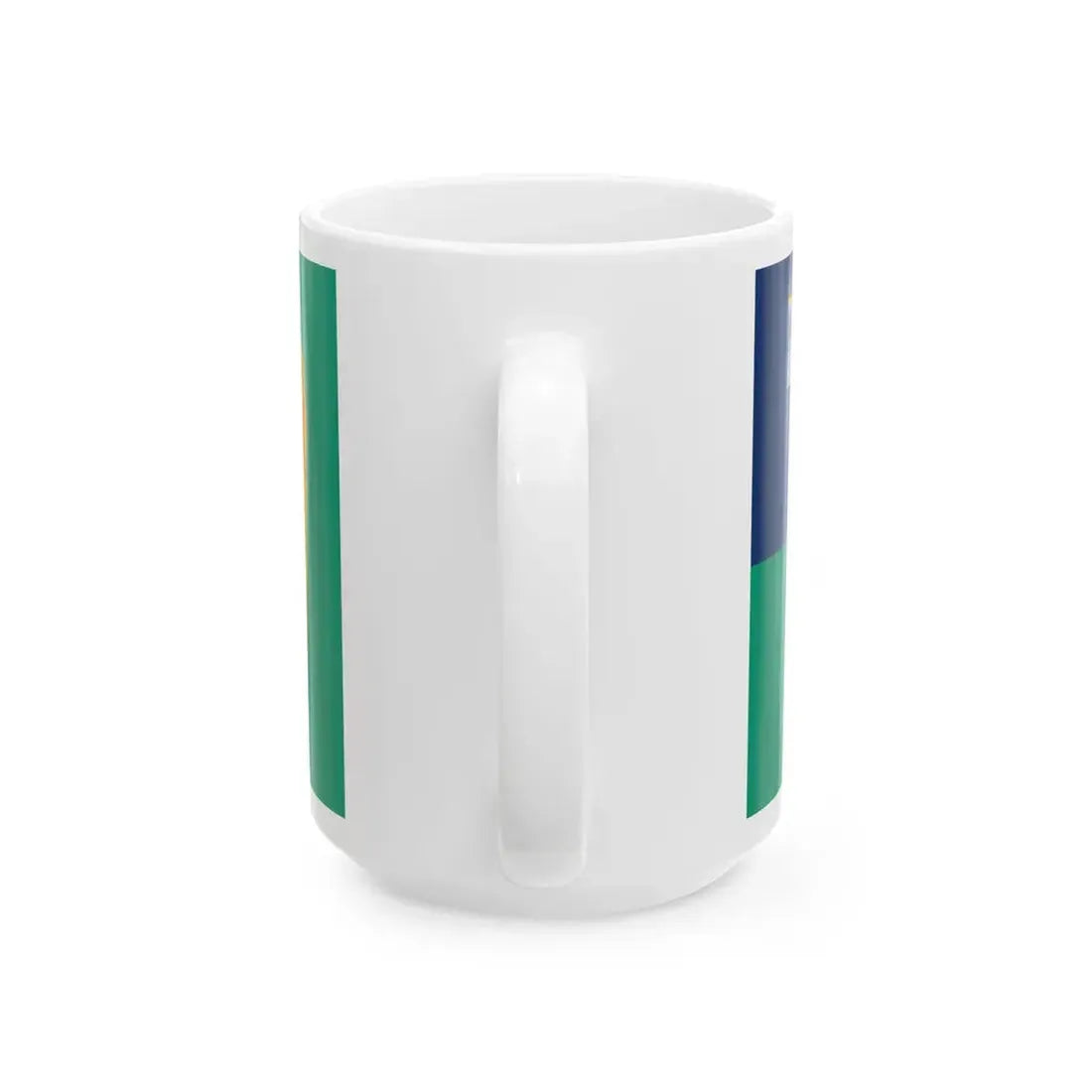IRL Dublin flag (Ireland) White Coffee Mug - Go Mug Yourself