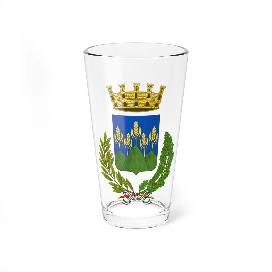 Irsina-Stemma (Italy) (Coat of Arms) Pint Glass 16oz 16oz - Go Mug Yourself