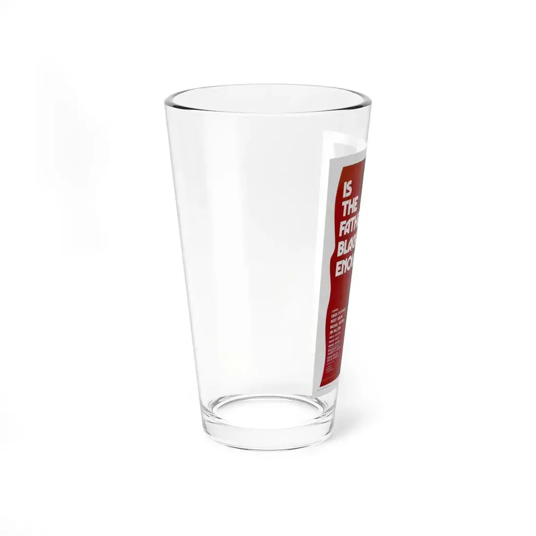 IS THE FATHER BLACK ENOUGH (NIGHT OF THE STRANGLER) 1972 Movie Poster - Pint Glass 16oz - Go Mug Yourself