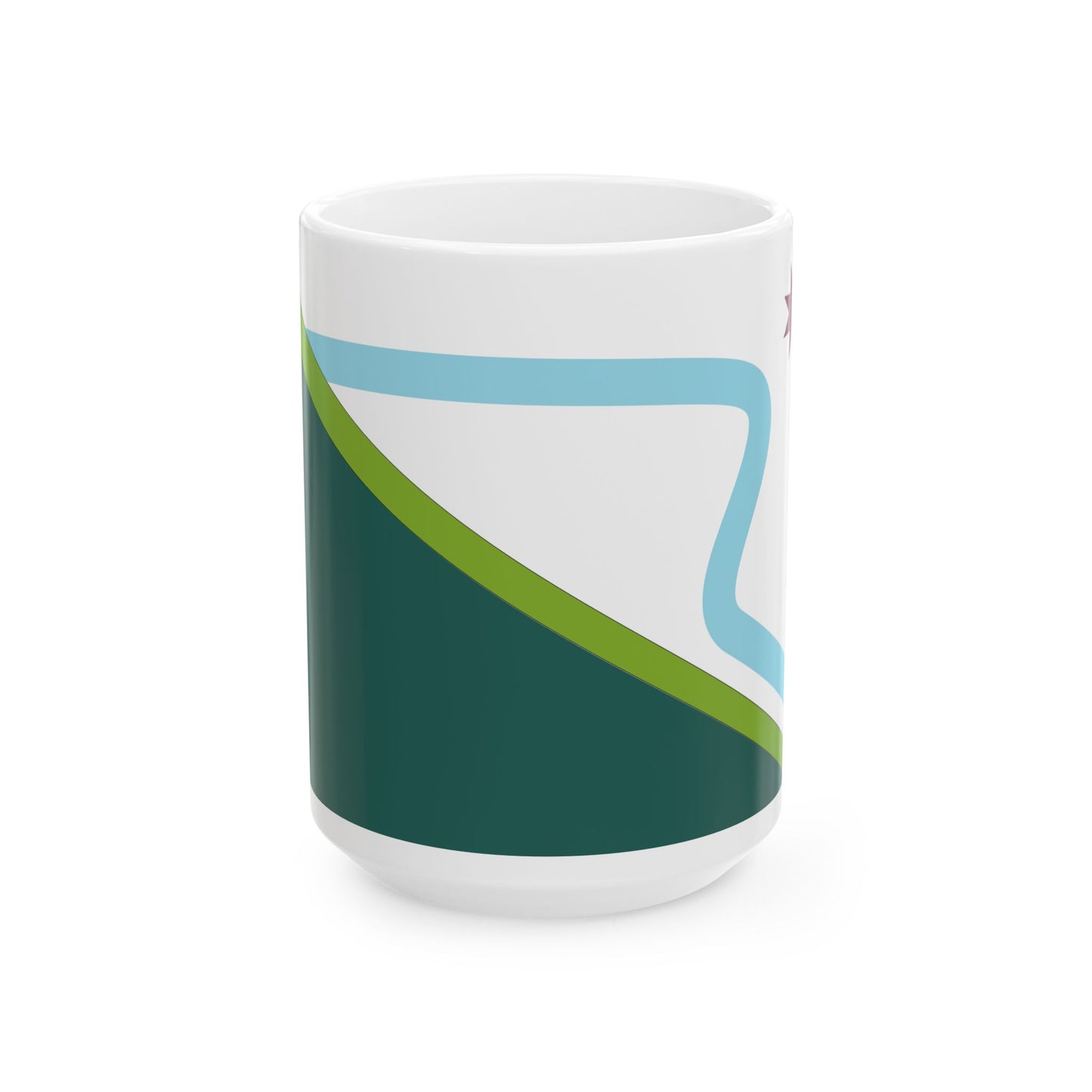 Isla de Maipo Flag (Chile) White Coffee Mug-15oz-Go Mug Yourself