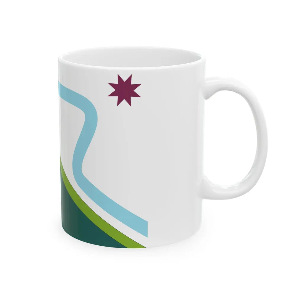 Isla de Maipo Flag (Chile) White Coffee Mug - Go Mug Yourself