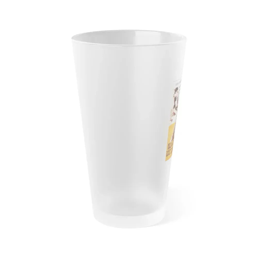 ISLAND OF LOST GIRLS 1969 Movie Poster - Frosted Pint Glass 16oz - Go Mug Yourself